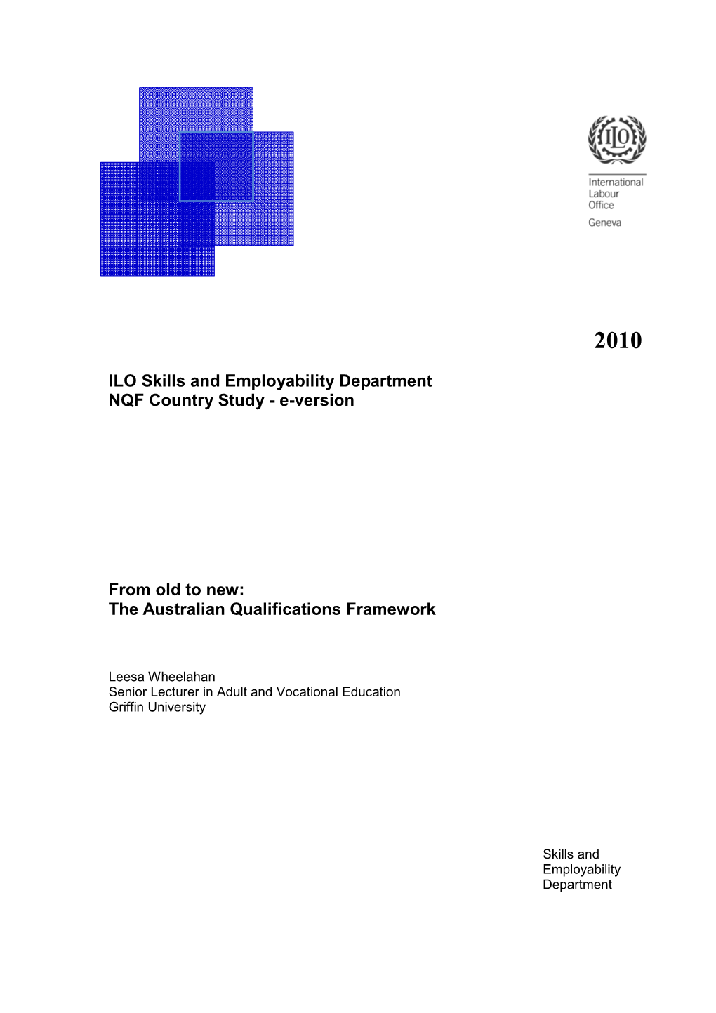 The Australian Qualifications Frameworkpdf