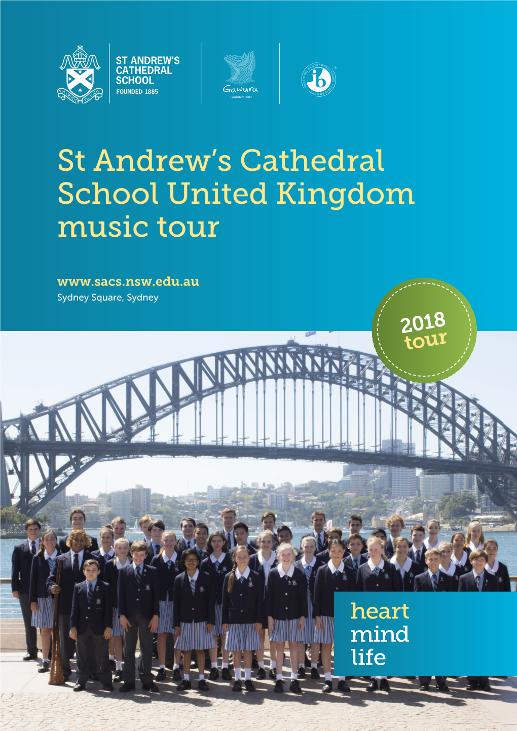 St Andrew's Cathedral School United Kingdom Music Tour