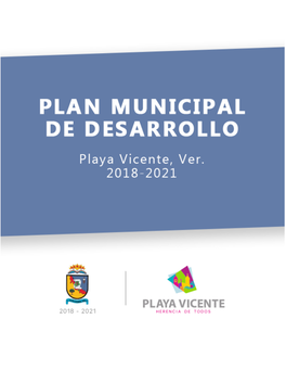 Plan Municipal De Desarrollo 2018