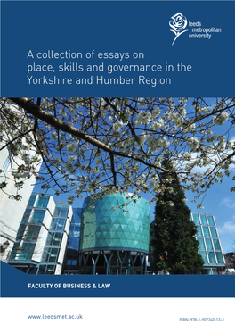 A Collection of Essays on Place, Skills and Governance in the Yorkshire