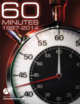 60 Minutes: 1997–2014