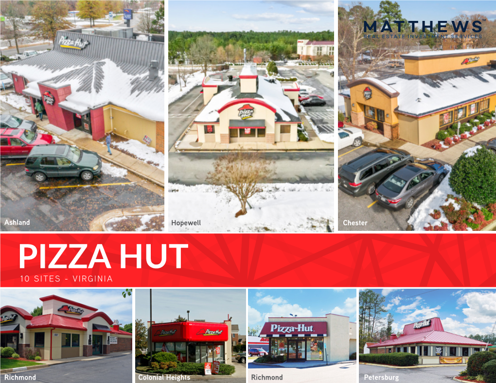 Pizza Hut 10 Sites - Virginia