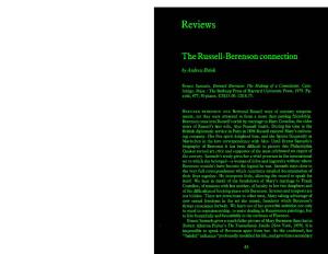 Review of Ernest Samuels, Bernard Berenson: the Making of A