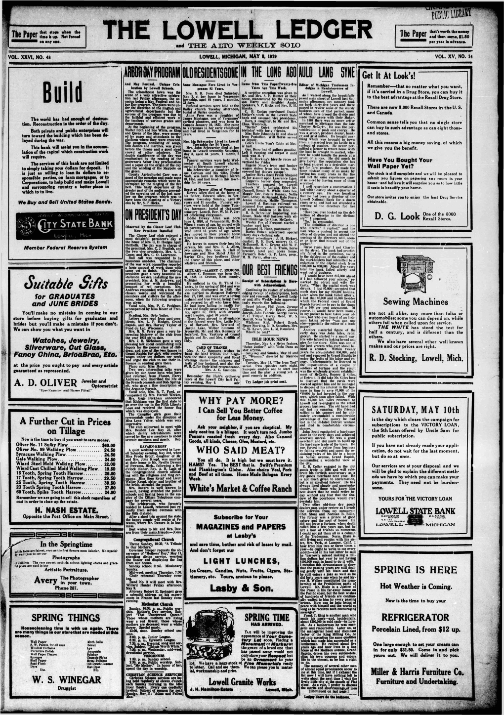 Suitable Sifts Lonorably Discharged in 1850