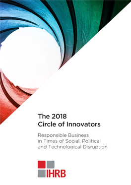 The 2018 Circle of Innovators