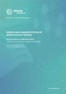 VB2020 Paper: Growth and Commoditization of Remote Access