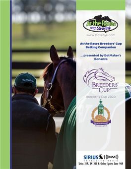 Breeder's Cup 2020 at the Races