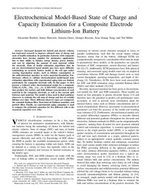 Electrochemical Model-Based State of Charge and Capacity Estimation