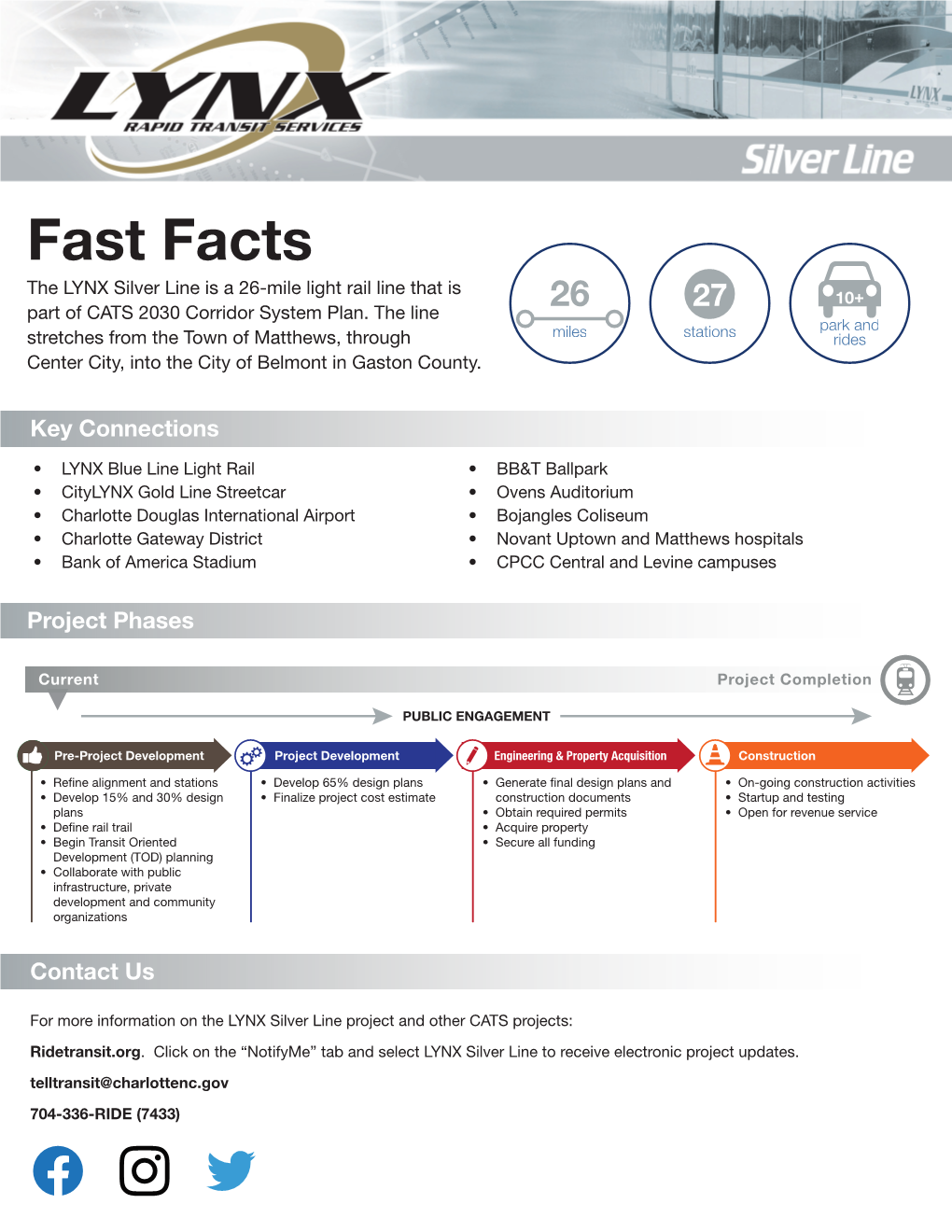 Silver Line Fact Sheet