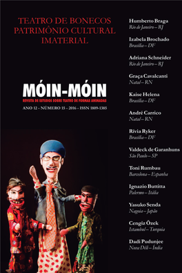 Móin-Móin Revista De Estudos Sobre Teatro De Formas Animadas