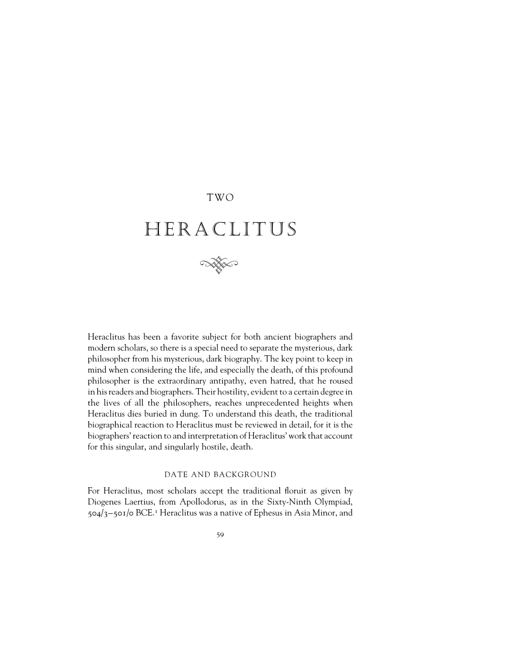 Heraclitus 8