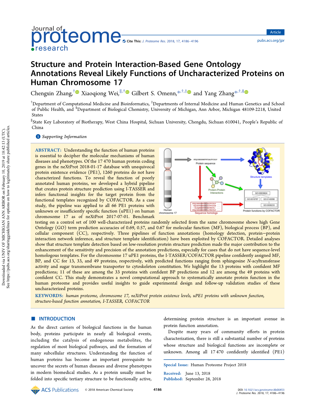 Structure and Protein Interaction-Based Gene Ontology