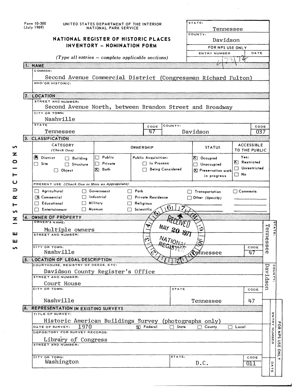 National Register Nomination