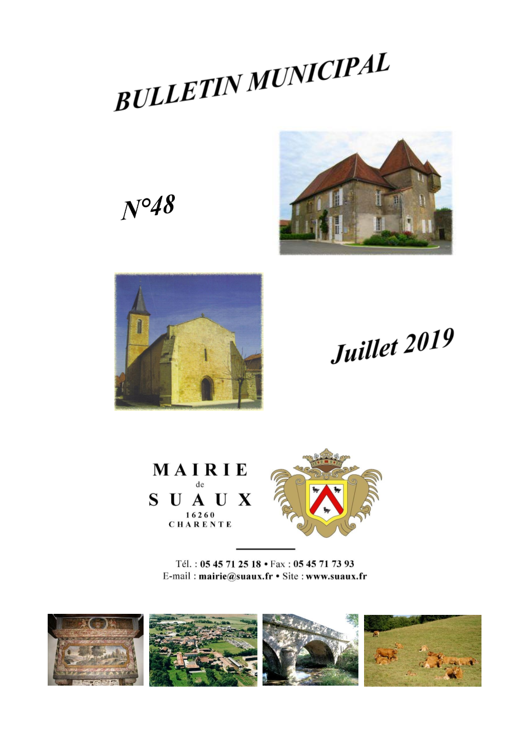 BULLETIN MUNICIPAL DE SUAUX 1 N°48 – Juillet 2019