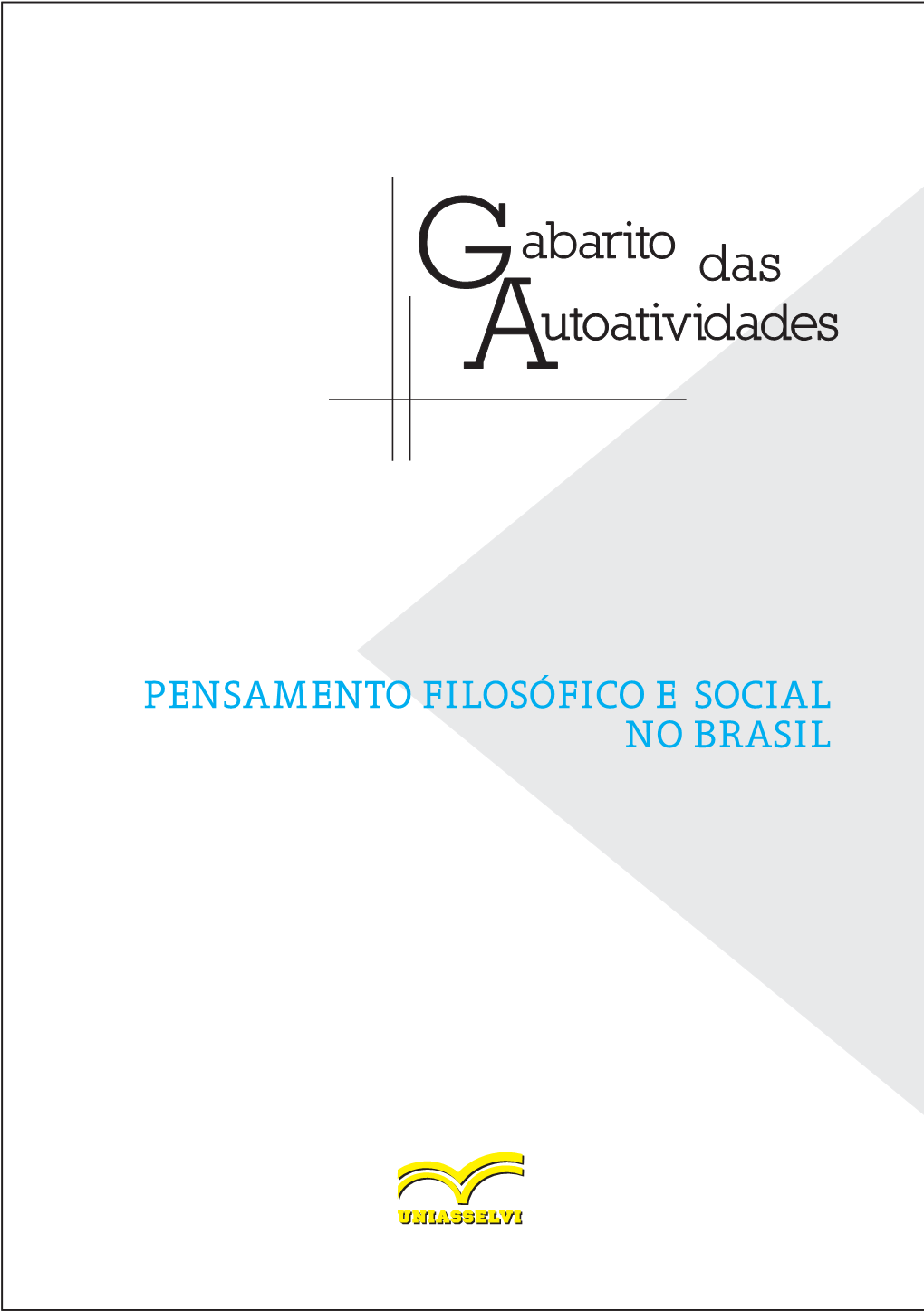 Pensamento Filosófico E Social No Brasil.Indd
