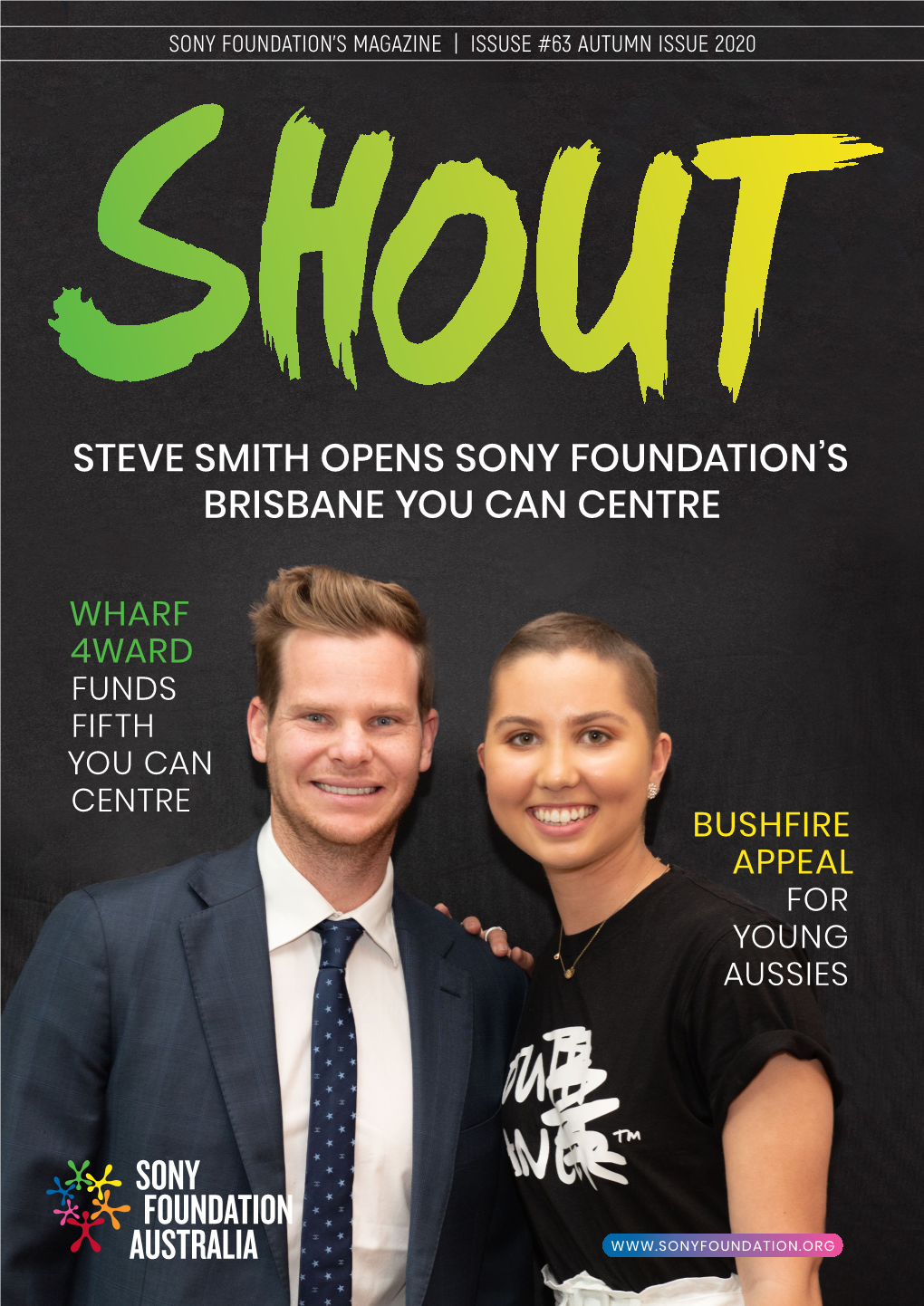 Steve Smith Opens Sony Foundation's Brisbane You