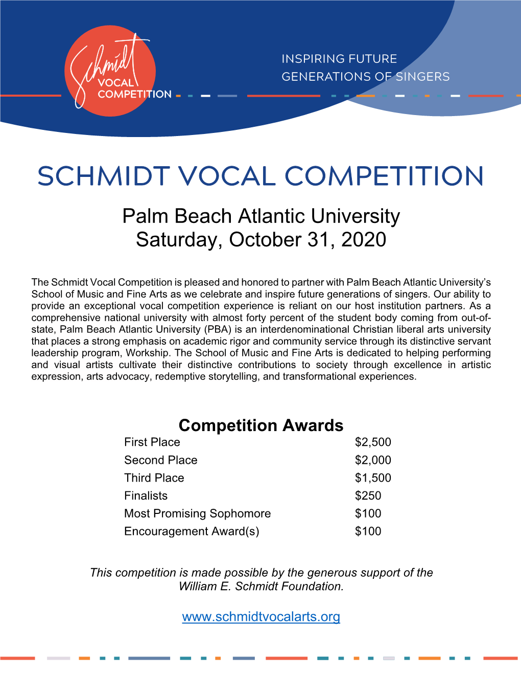 Schmidt Vocal Competition