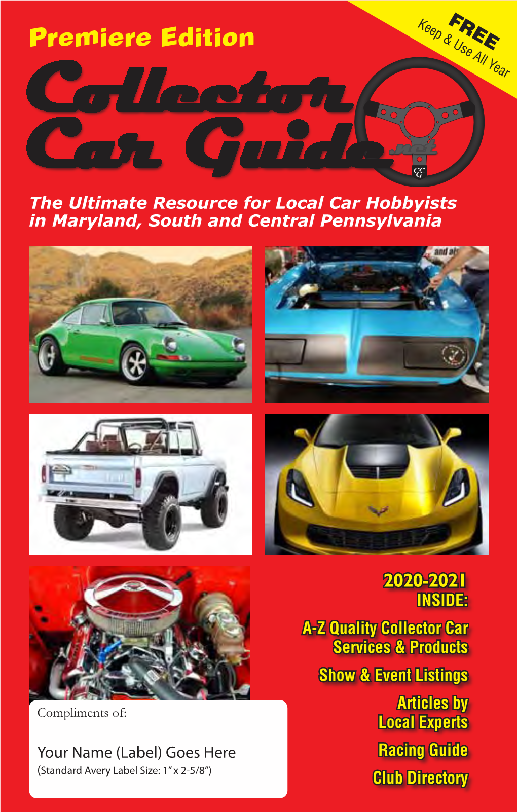 Collector Car Guide 2020 Premier Edition