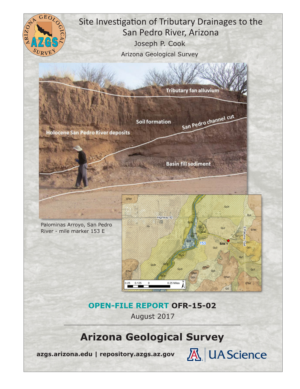 Site Investigation of Tributary Drainages to the San Pedro River, Arizona Joseph P