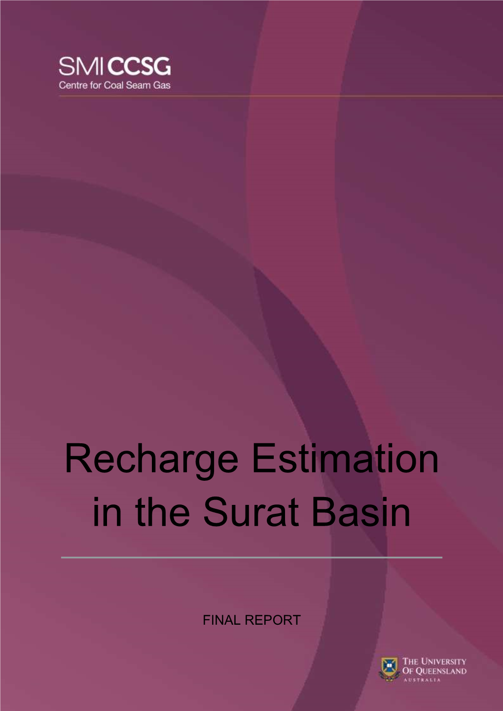 Recharge Estimation in the Surat Basin Stage 1 Final Report