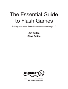 The Essential Guide to Flash Games