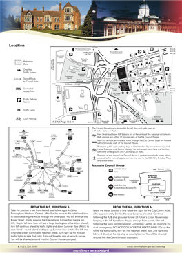 Council House Map and Directions