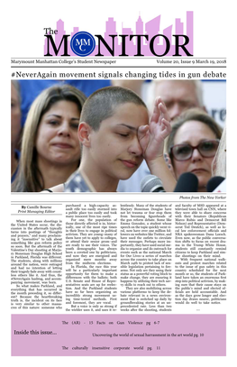 Neveragain Movement Signals Changing Tides in Gun Debate