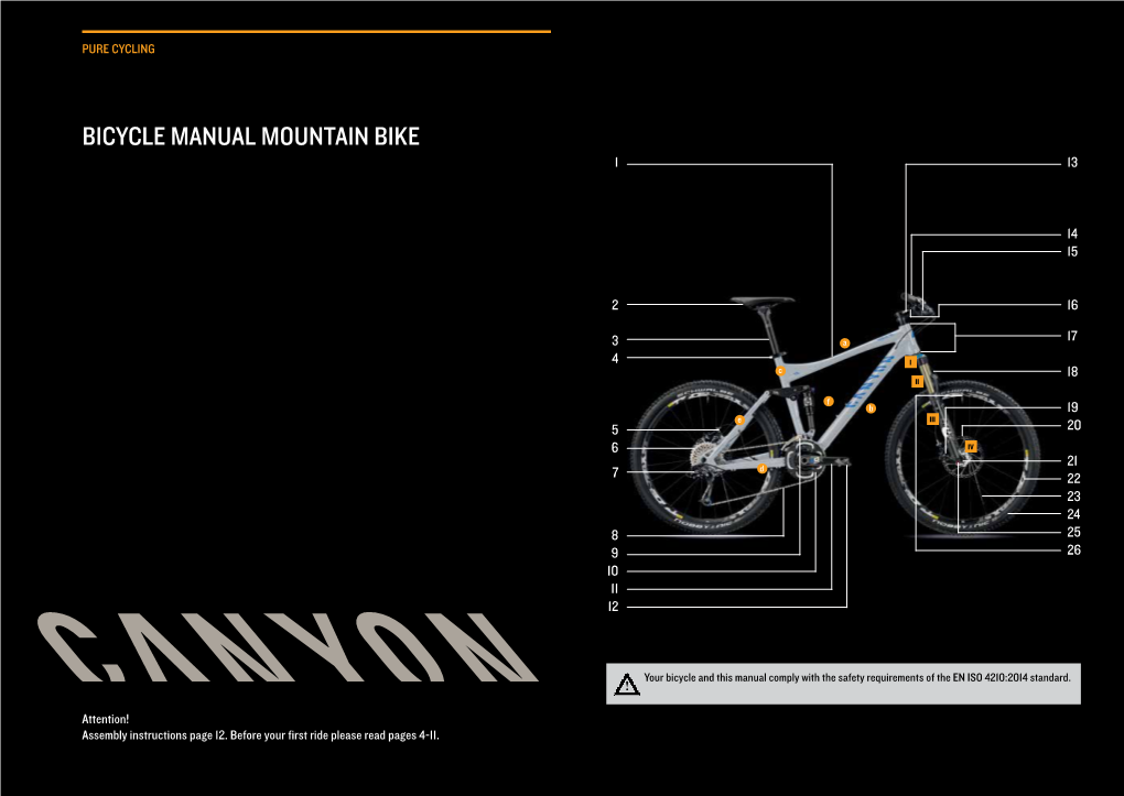 Bicycle Manual Mountain Bike 1 13