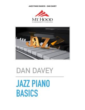 Jazz Piano Basics Handout WIBC17