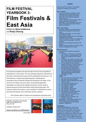 Film Festivals & East Asia