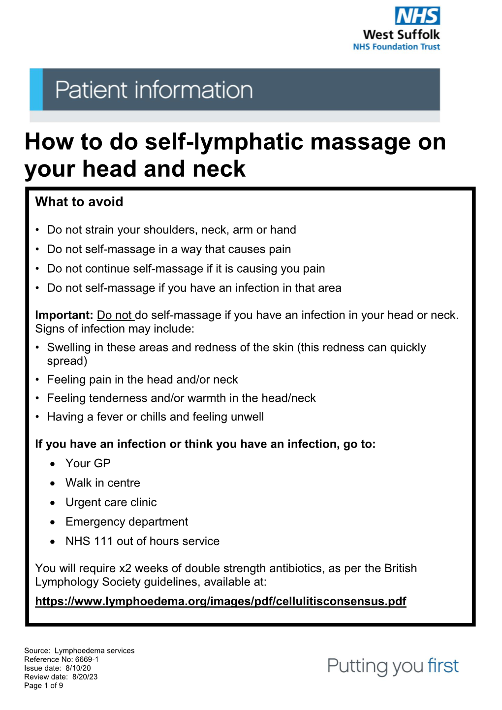 How to Do Self-Lymphatic Massage on Your Head and Neck