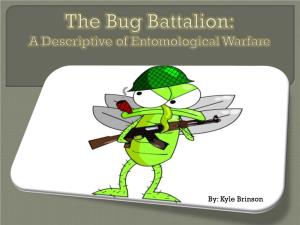 Entomological Warfare As a Potential Danger to the United States and European NATO Nations", U.S