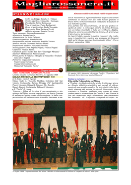 Stagione 1989-1990