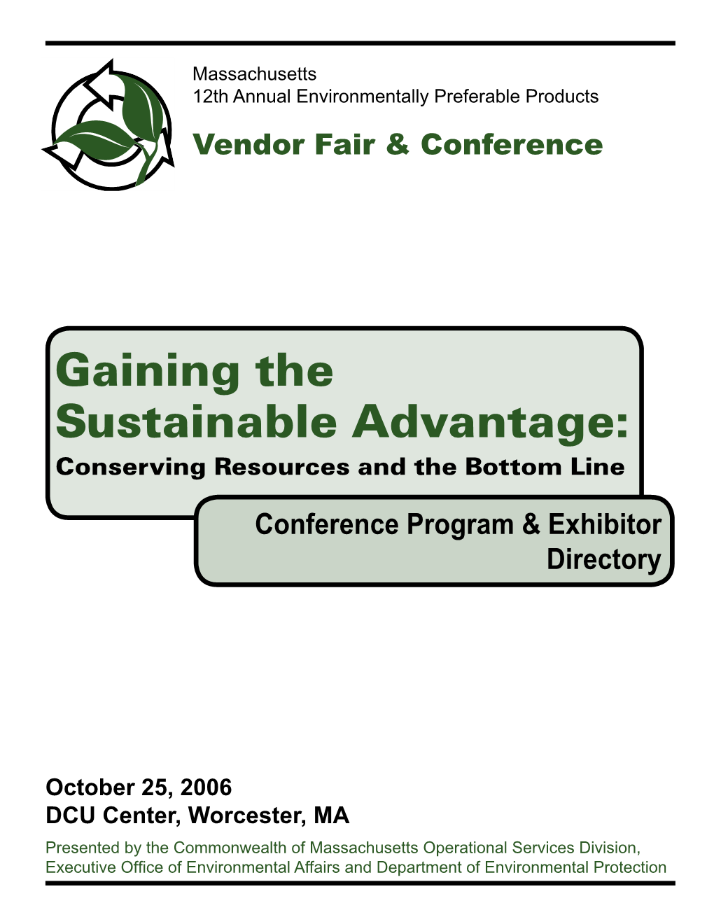 Vendor Fair & Conference