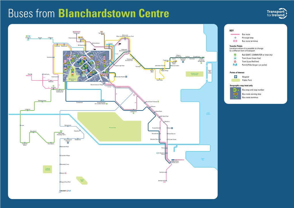 Buses from Blanchardstown Centre