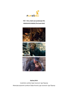 FUŠ – Film U Školi Vam Predstavlja Film KRADLJIVICA KNJIGA (The Book Thief)