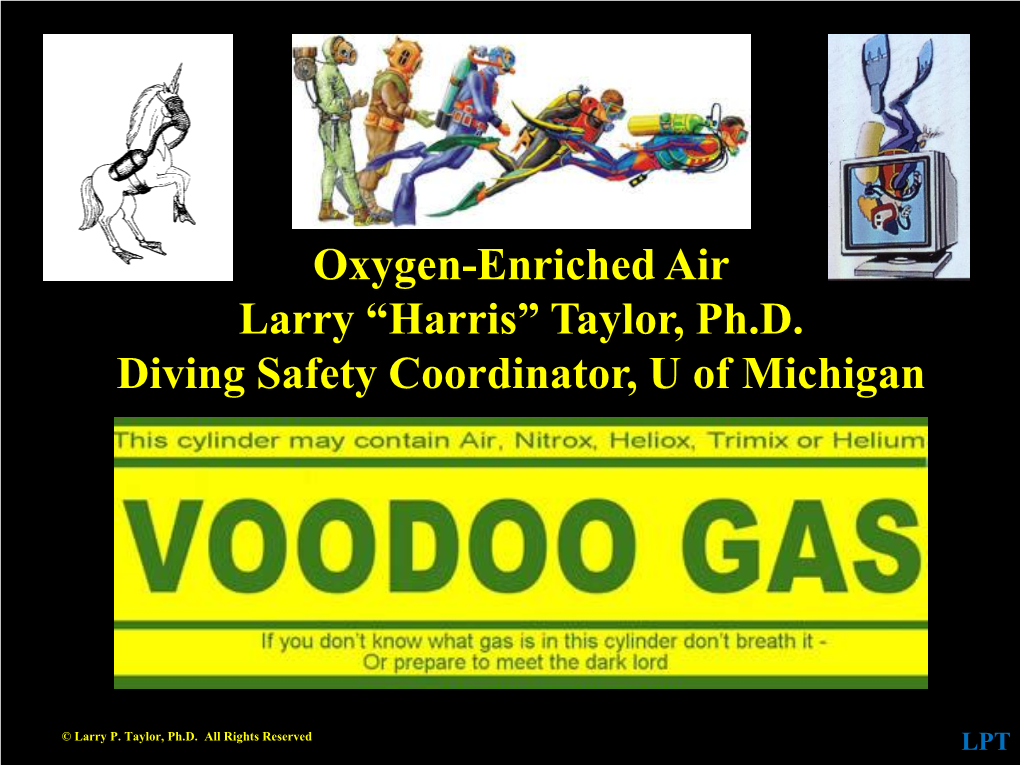 Oxygen Enriched Air (Eanx)
