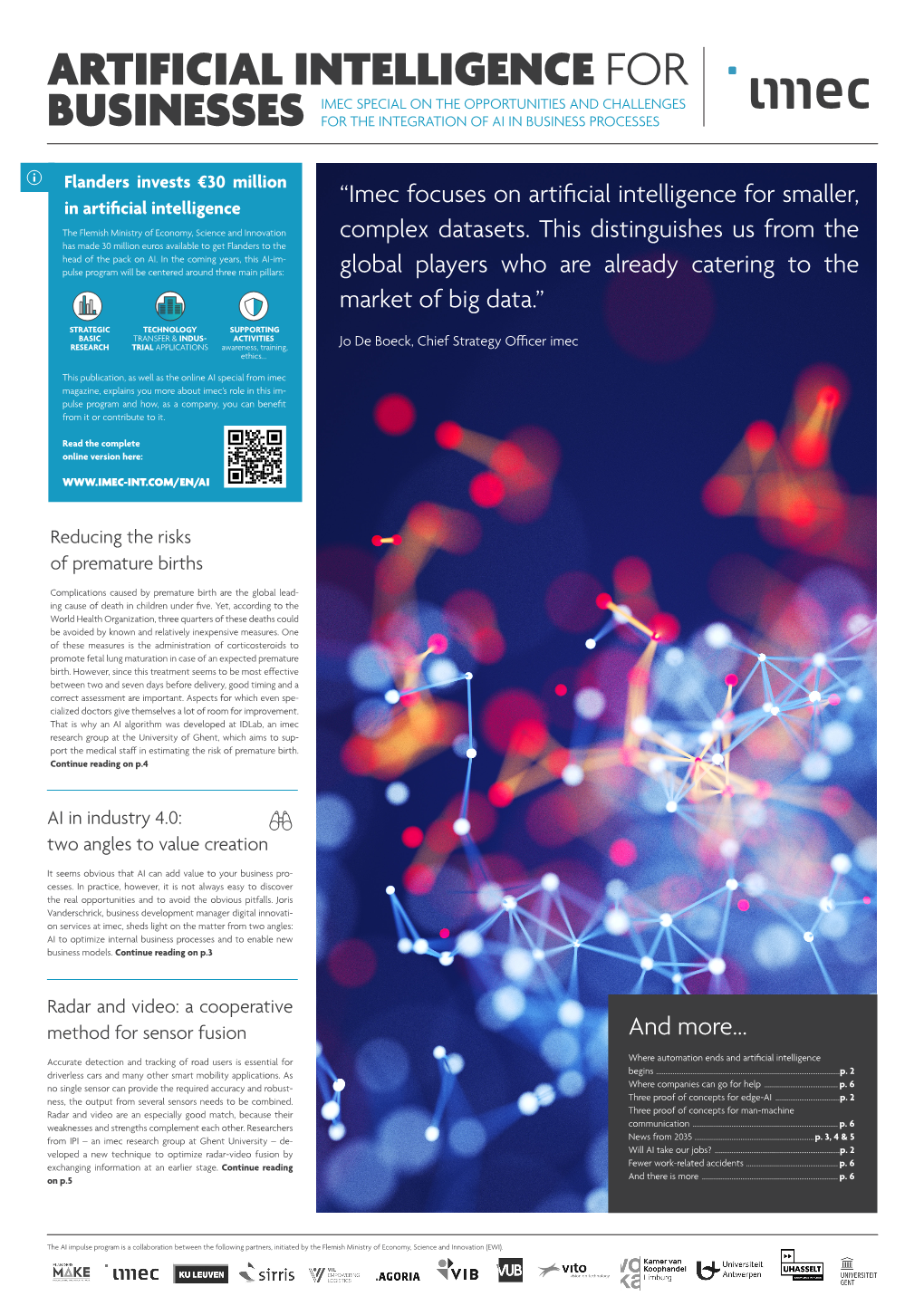 Artificial Intelligence for Imec Special on the Opportunities and Challenges Businesses for the Integration of Ai in Business Processes