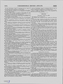 1906. Congressional Record-Senate. 5255