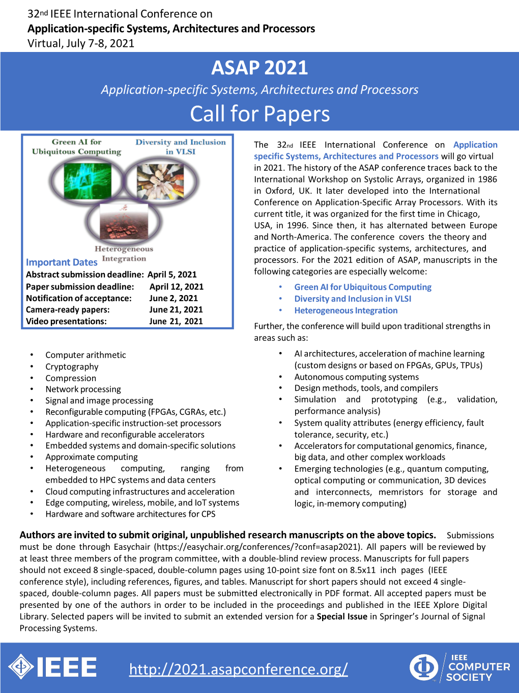 Call for Papers