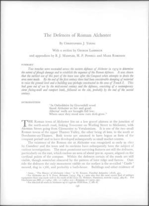 The Defences of Roman Alchester