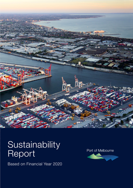 Sustainability Report Based on Financial Year 2020 Contents
