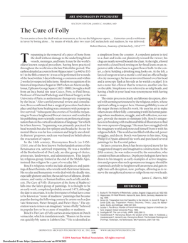 The Cure of Folly