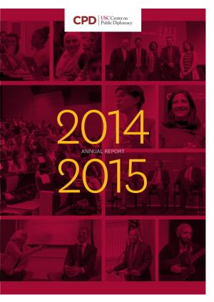 Annual Report 2015 About