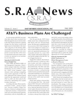AT&T's Business Plans Are Challenged