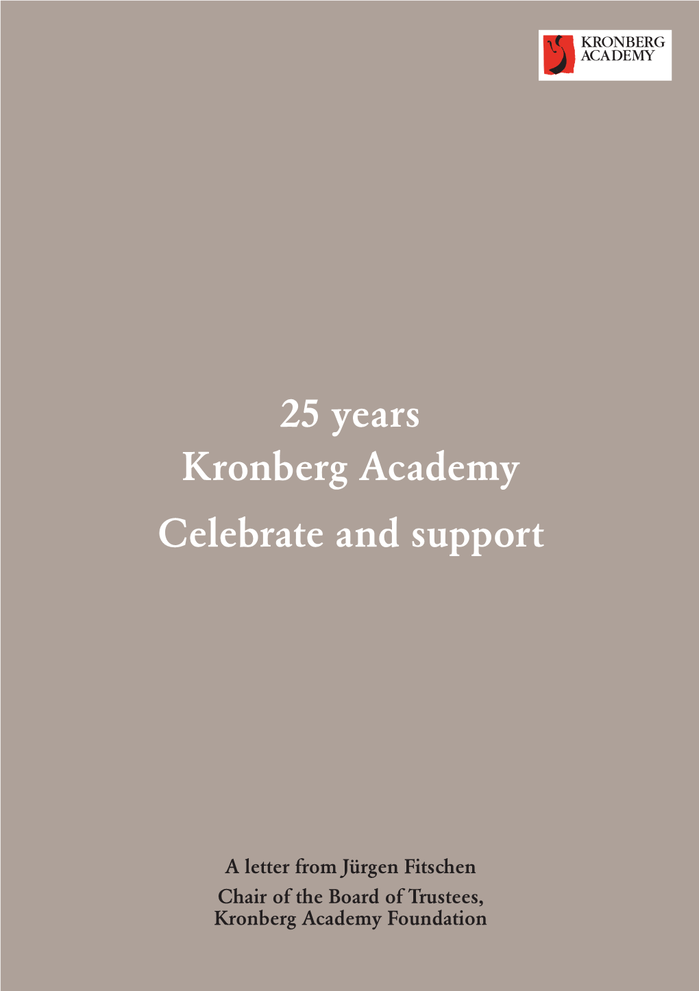 25 Years Kronberg Academy Celebrate and Support