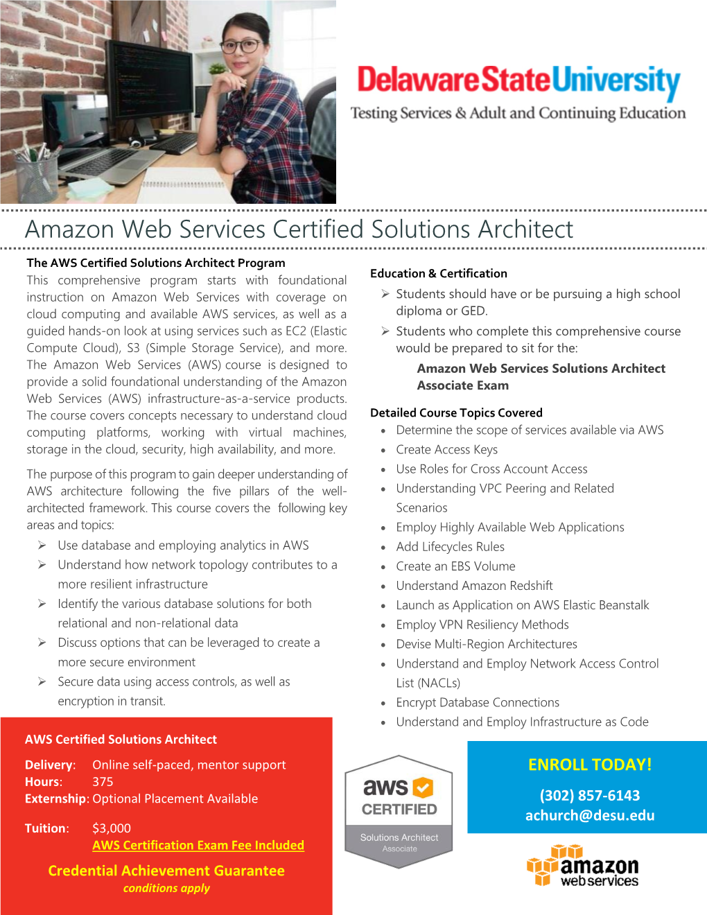 Amazon Web Services Certified Solutions Architect