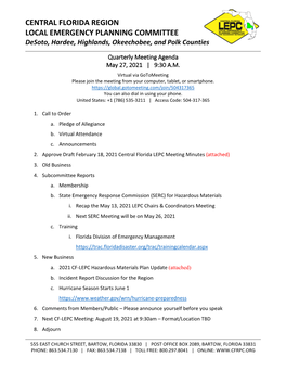 CF-LEPC 5-27-21 Meeting Packet