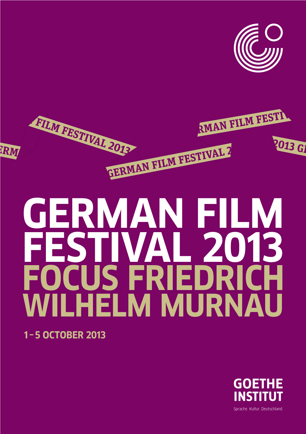 German Film Festival 2013: Focus Friedrich Wilhelm Murnau 1