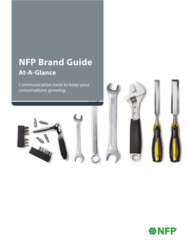 NFP Brand Guide At-A-Glance